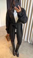 Siyah Evans Hırka
