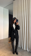 Siyah Evans Hırka