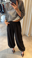 Siyah Howea Pantolon