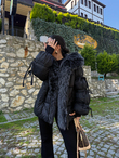 Siyah İthal Seri Eloise Mont