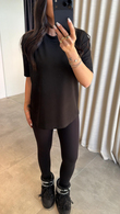 Siyah Modal Basic T-shirt