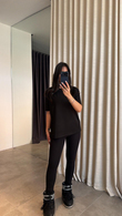 Siyah Modal Basic T-shirt