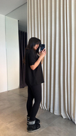 Siyah Modal Basic T-shirt