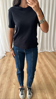 Siyah Orijinal Marka T-Shirt