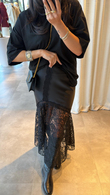 Siyah Valeria Etek 