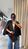 Siyah Vientiane Ceket