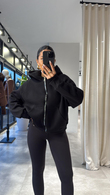 Siyah Violet Sweat