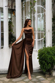 Allyso Degaje Yaka Yırtmaçlı Abiye 582243 