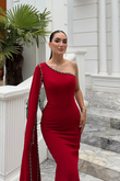 Biray Tek Kol Kuyruk Detay Taş İşleme Abiye 1141