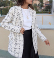 Blazer Ceket BEYAZ