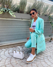 Ceket Pantolon Takım-6055 Mint Yeşili