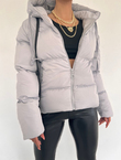 Cepli Şişme Mont 1018 GRİ