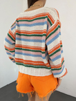 Delikli Ajur Kazak 8941 KARIŞIK