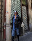 Ellie Oversize Biker Ceket 5746 SİYAH