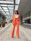 Gelgi Atlas Blazer Ceket Takım 23K98302 TURUNCU