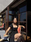 Gipeli Elbise 2892 SİYAH g5xx