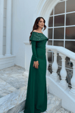 Göğüs Taş İşleme Madonna Yaka Abiye 1149