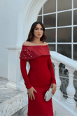 Göğüs Taş İşleme Madonna Yaka Abiye 1149