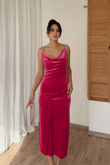Haven Zincir Detaylı Midi Boy Elbise 9333 