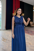 İlya Degaje Yaka Kol Detaylı Abiye 1154