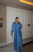 Jasira Simli Tül Abiye 583106 BEBE MAVİSİ