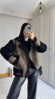 Kevin Oversize Tasarım Kaban 50024 HAKİ