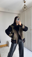 Kevin Oversize Tasarım Kaban 50024 HAKİ