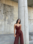 Lilia İp Askı Tulum 582101 ACI KAHVE