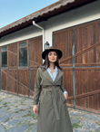 Lola Oversize Kol Detaylı Trençkot 1211 HK