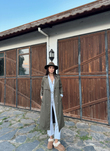 Lola Oversize Kol Detaylı Trençkot 1211 HK