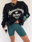 Massachusetts Sweat 8980 SİYAH