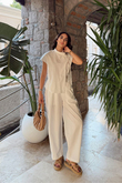 Nisan Poplin Balon Pantolon Takım 1550