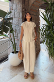 Nisan Poplin Balon Pantolon Takım 1550