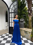 Oliver Madonna Yaka Abiye 582611 SAKS MAVİSİ