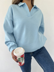 Polo Yaka Sweat 3283 Bebe Mavisi