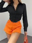 Poplin Zara Gömlek 9210 SİYAH