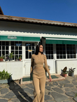 Sadie Poncuk Detaylı İkili Takım 3745 VİZON