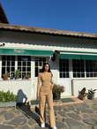 Sadie Poncuk Detaylı İkili Takım 3745 VİZON