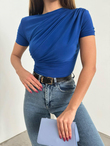 Sandy Bluz Y24 12244 SAKS MAVİSİ