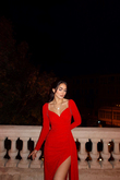 Shena Simli Kol Detay Abiye 583039 KIRMIZI