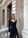 Shena Simli Kol Detay Abiye 583039 SİYAH