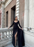 Shena Simli Kol Detay Abiye 583039 SİYAH