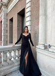Shena Simli Kol Detay Abiye 583039 SİYAH