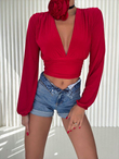 Vanezza Bluz 2489 Kırmızı
