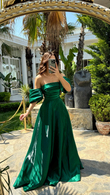 Williy Balon Etek Prenses Kol Abiye 4744 ZÜMRÜT