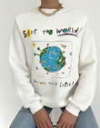 World Baskı Sweat-4065