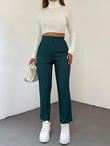Zara Pantolon 23407 ZÜMRÜT