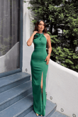 Zerda Gül Detay Tasarım Abiye 583176 ZÜMRÜT