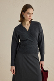 ANVELOP TRİKO HIRKA ANTRASİT