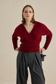 ANVELOP TRİKO HIRKA BORDO